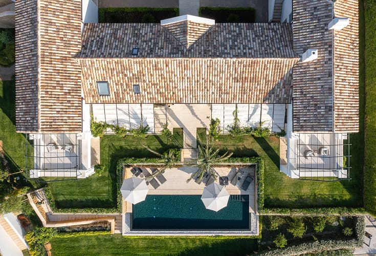 Villa 50, Finca Cortesín — Aerial view